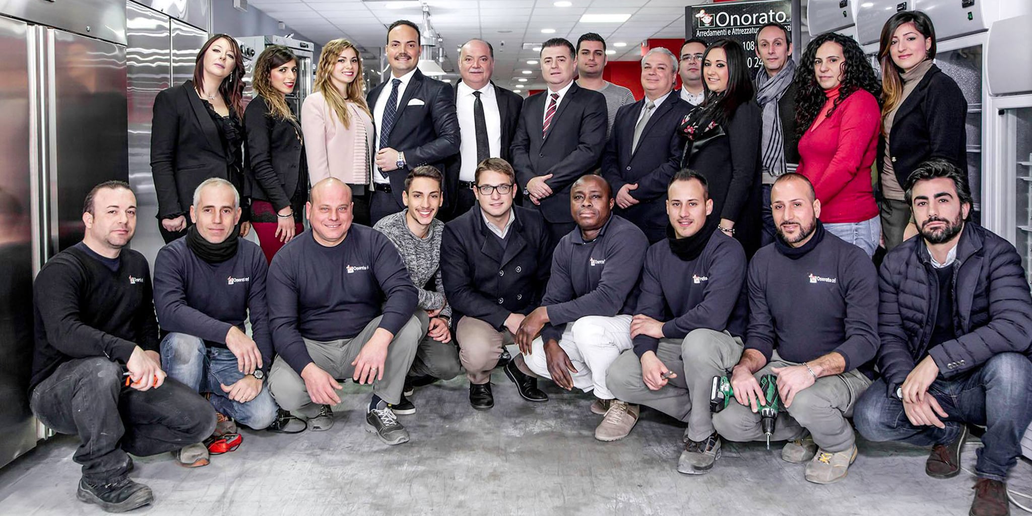 Il team Onorato Group